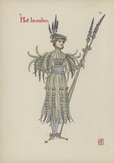 Blumen aus Shakespeares Garten von Walter Crane