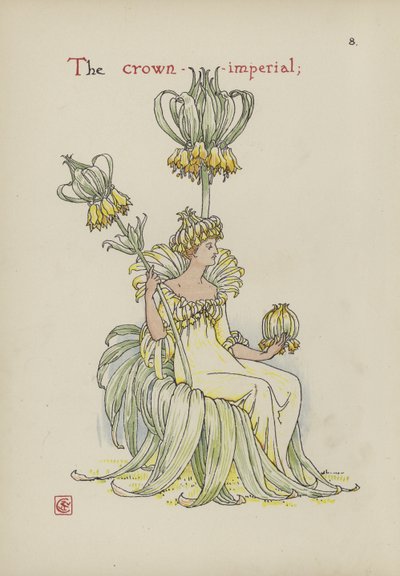 Blumen aus Shakespeares Garten von Walter Crane