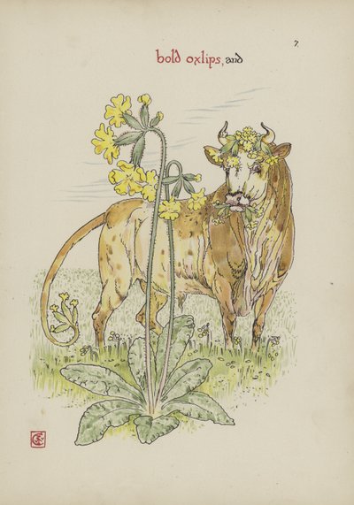 Blumen aus Shakespeares Garten von Walter Crane