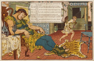 Jack und die Bohnenranke von Walter Crane