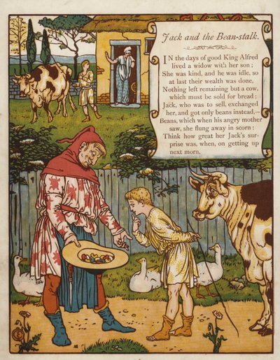 Jack und die Bohnenranke von Walter Crane