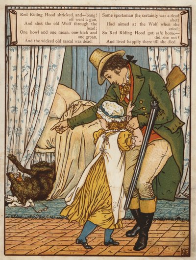 Rotkäppchen von Walter Crane