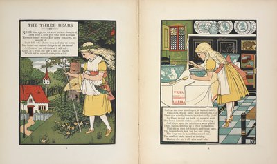 Goldlöckchen, eine Figur aus der Geschichte 