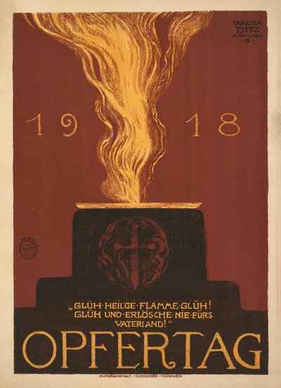 1918 Opfertag von Walter Ditz
