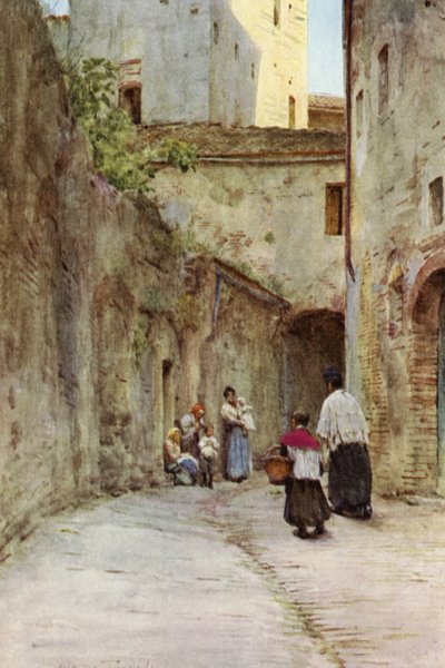 Segnung der Häuser, Italienische Riviera von Walter Frederick Roofe Tyndale
