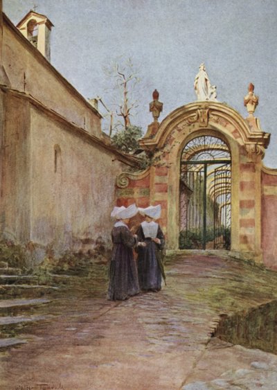 Eingang, Villa Centurione, Santa Margherita Ligure von Walter Frederick Roofe Tyndale