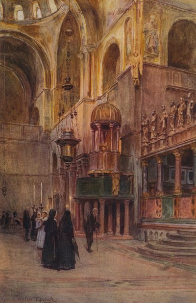 Innenraum von St. Markus von Walter Frederick Roofe Tyndale