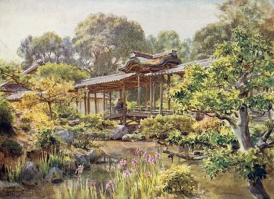 Nanjenji-Buddhistischer Tempelgarten, Kyoto von Walter Frederick Roofe Tyndale