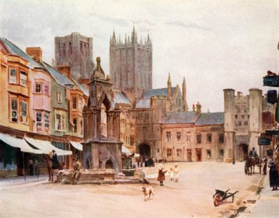 Der Marktplatz, Wells von Walter Frederick Roofe Tyndale