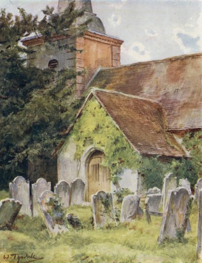Der New Forest: Brokenhurst Kirche von Walter Frederick Roofe Tyndale