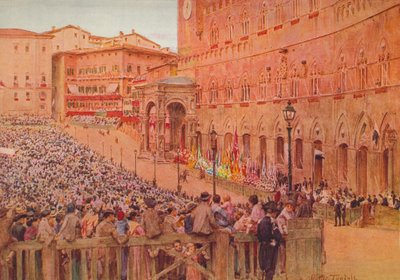 Das Palio von Siena von Walter Frederick Roofe Tyndale