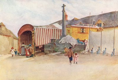 Wessex: Eine Ecke eines Wessex-Jahrmarkts von Walter Frederick Roofe Tyndale