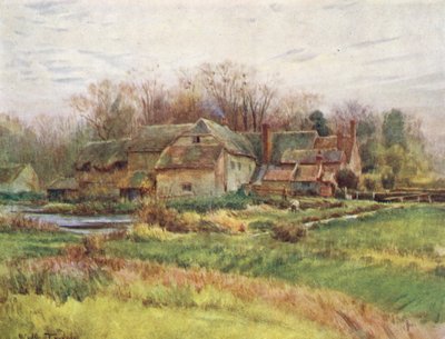 Wessex: Bindon Abbey Mill von Walter Frederick Roofe Tyndale