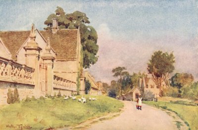 Wessex: Claverton Manor, in der Nähe von Bath (Farblithografie) von Walter Frederick Roofe Tyndale