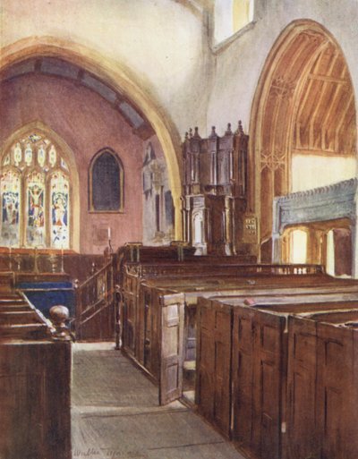 Wessex: Puddletown Kirche von Walter Frederick Roofe Tyndale