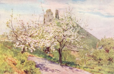 Wessex: Frühling in Wessex (Farblithografie) von Walter Frederick Roofe Tyndale