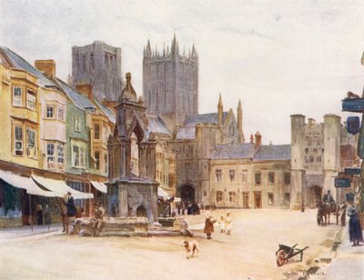 Wessex: Der Marktplatz, Wells von Walter Frederick Roofe Tyndale