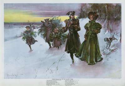 Weihnachten in alten Zeiten von Walter Granville Smith
