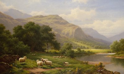 Das Lledr-Tal, Nordwales von Walter J. Watson