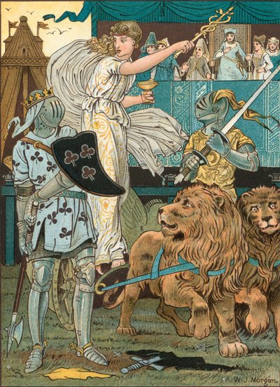 Eine Dame hell und schön und von engelhafter Rasse von Walter Jenks Morgan
