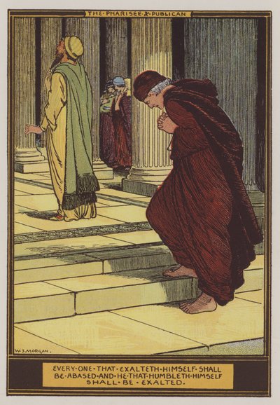 Der Pharisäer und der Zöllner von Walter Jenks Morgan