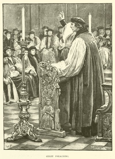 Colet predigt von Walter Paget