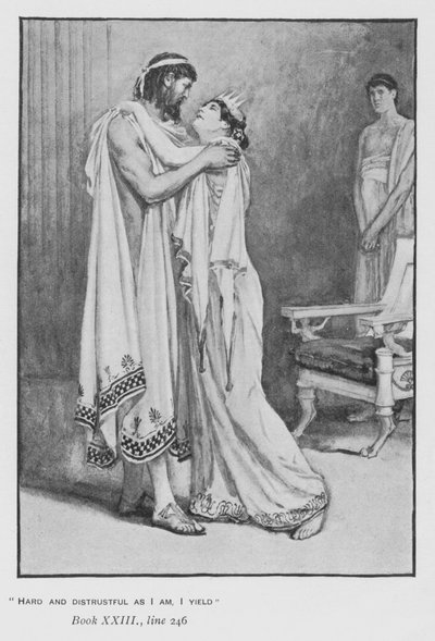 Illustration zu Popes Odyssee von Homer von Walter Paget