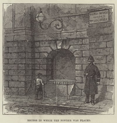Der Versuch, das Mansion House in die Luft zu sprengen von Walter Paget