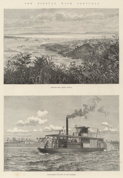 Der Streit mit Portugal von Walter Paget
