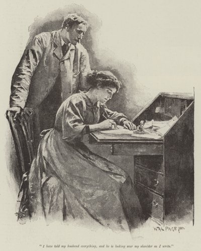 Die Verfolgung des Wohlgeliebten, von Thomas Hardy von Walter Paget