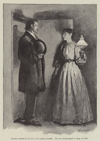 Die Verfolgung des Wohlgeliebten, von Thomas Hardy von Walter Paget