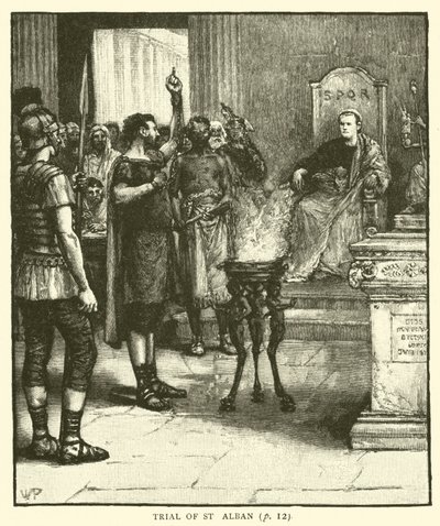 Prozess von St. Alban von Walter Paget