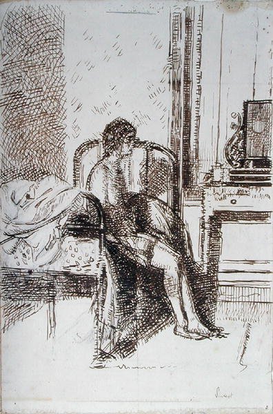 Dame des Chors von Walter Richard Sickert