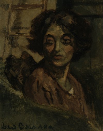 Porträt einer Frau - Therese Lessore, ca. 1927 von Walter Richard Sickert