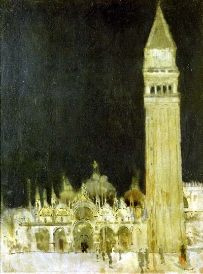 Der Campanile, Venedig, ca. 1896-97 von Walter Richard Sickert