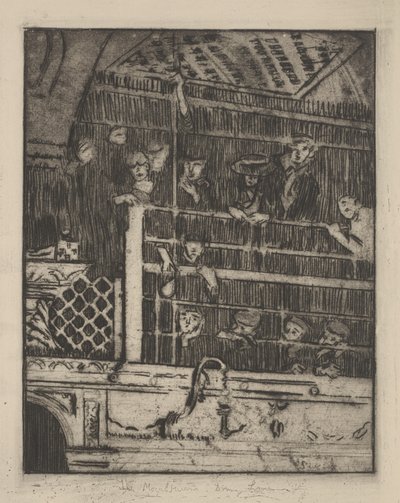 Die alte Mogul-Taverne, Drury Lane, 1908, veröffentlicht 1929 von Walter Richard Sickert