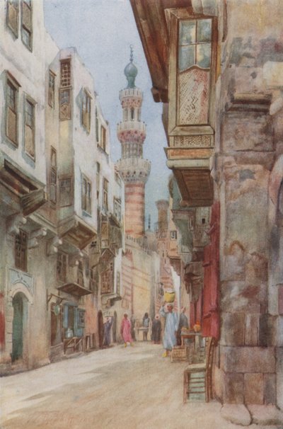 Tor der Moschee von Ibrahim Agha, Kairo von Walter Spencer Stanhope Tyrwhitt