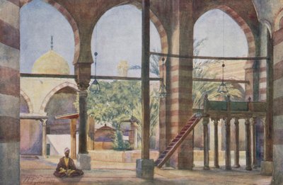 Die Moschee von Ibrahim Agha: Das Innere von Walter Spencer Stanhope Tyrwhitt