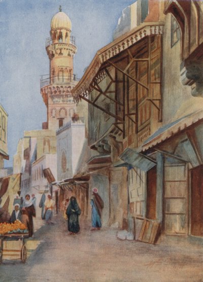 Moschee des Sultans Bibars, Kairo von Walter Spencer Stanhope Tyrwhitt