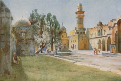 Das Tor der Baumwollhändler, Jerusalem von Walter Spencer Stanhope Tyrwhitt