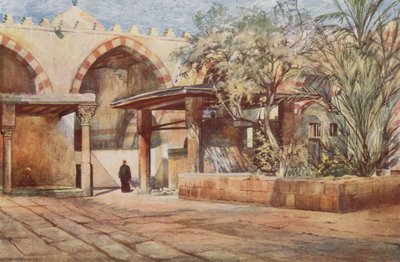 Der Waschplatz, Ibrahim Aghas Moschee von Walter Spencer Stanhope Tyrwhitt