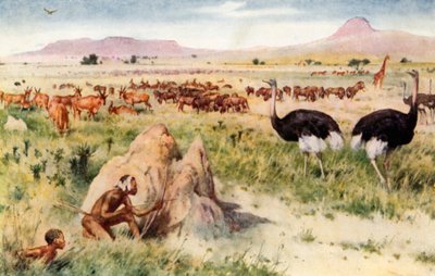 Eine südafrikanische Ebene: Vor dem Kommen des weißen Mannes von Walter Stanley Paget