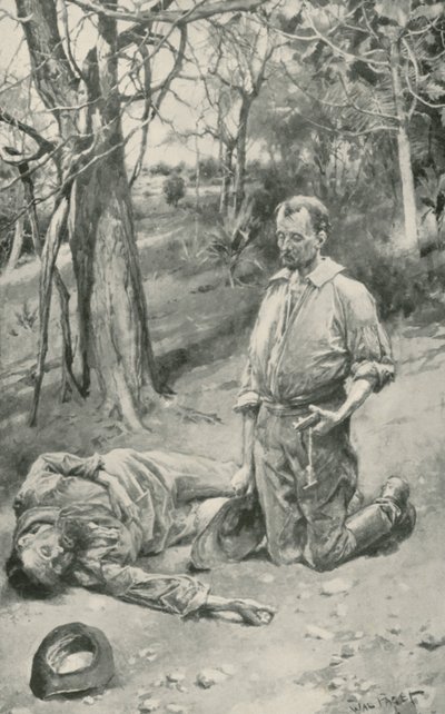 König beobachtet die letzten Momente von Burke von Walter Stanley Paget