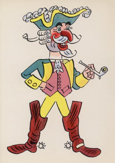 Figuren aus Kinderbüchern: Baron Münchhausen von Walter Trier