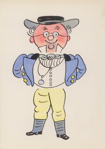 Figuren aus Kinderbüchern: Mr. Pickwick von Walter Trier