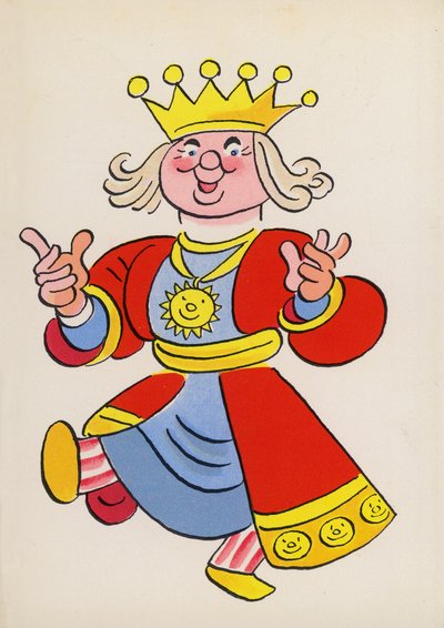 Figuren aus Kinderbüchern: Old King Cole von Walter Trier