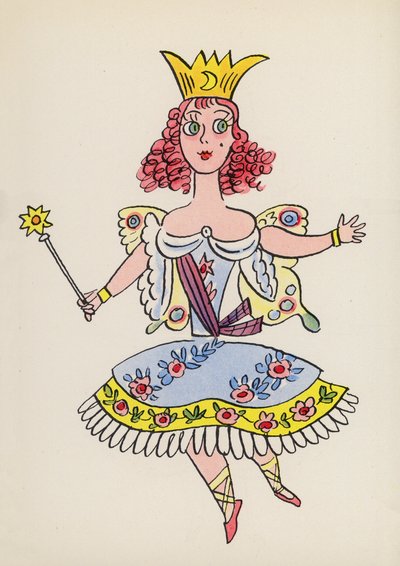 Figuren aus Kinderbüchern: Die Feenkönigin von Walter Trier