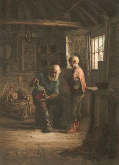 Das Hafenlicht von Walter Wallis