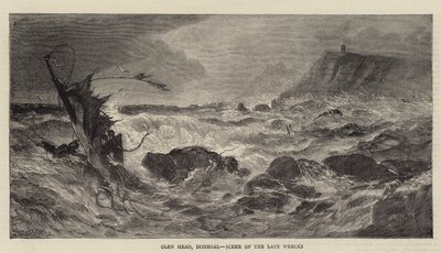 Glen Head, Donegal, Schauplatz der letzten Wracks von Walter William May