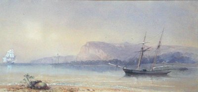 Schiffe vor Anker von Walter William May